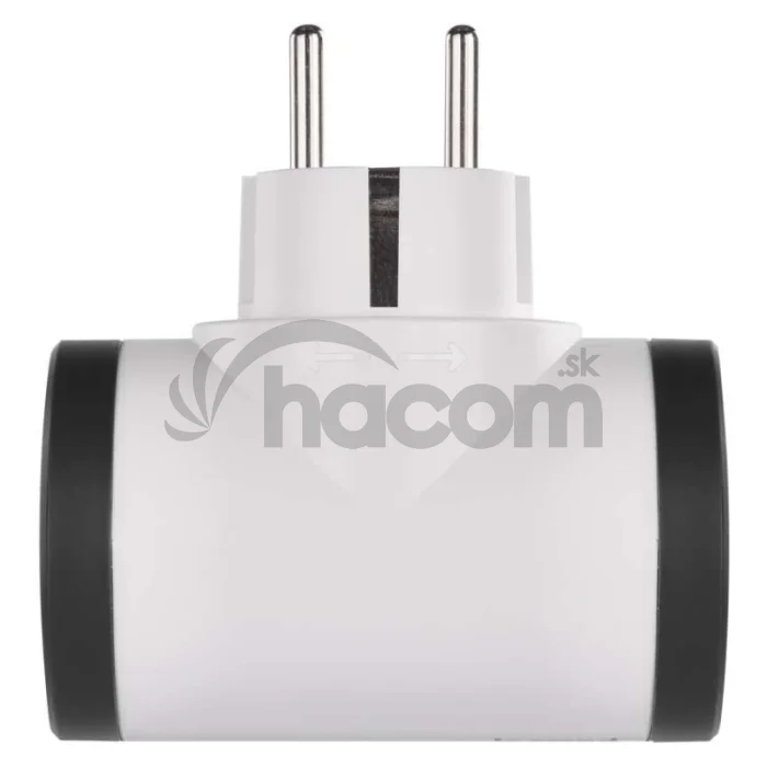 LEGRAND Revolution Rozbočovacia zásuvka 2×, 1× USB-A + 1×USB-C