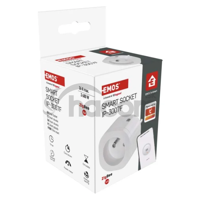 Zásuvka GoSmart Zigbee IP-3007F