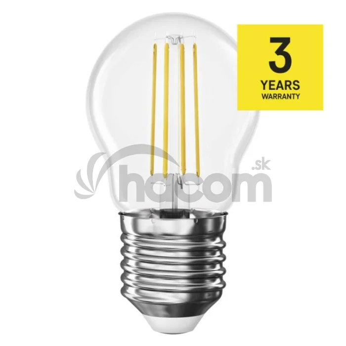 LED žiarovka Filament Mini Globe / E27 / 1,8 W (25 W) / 250 lm / Teplá biela