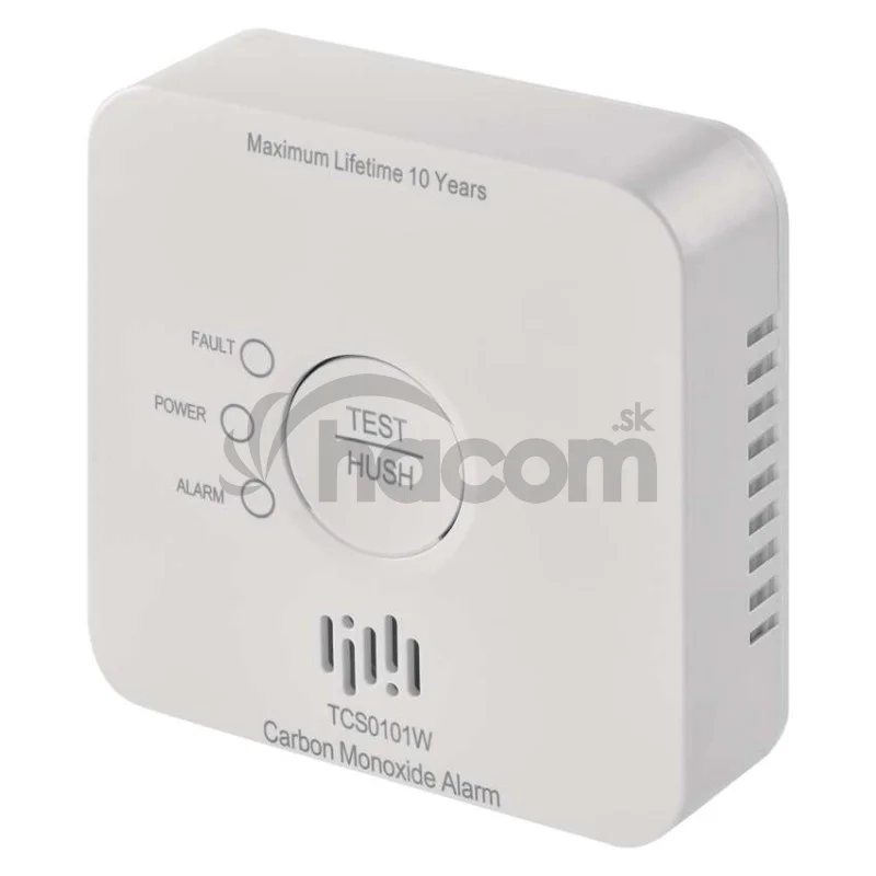 GoSmart detektor oxidu uhoľnatého v miestnosti TCS0101W s WiFi