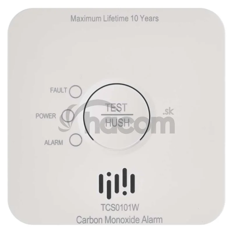 GoSmart detektor oxidu uhoľnatého v miestnosti TCS0101W s WiFi