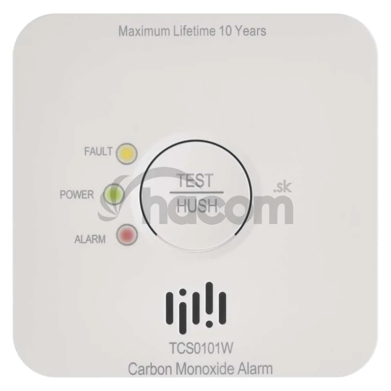 GoSmart detektor oxidu uhoľnatého v miestnosti TCS0101W s WiFi