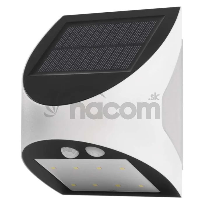 LED solárne svietidlo LUMI so senzorom pohybu, neutrálna biela