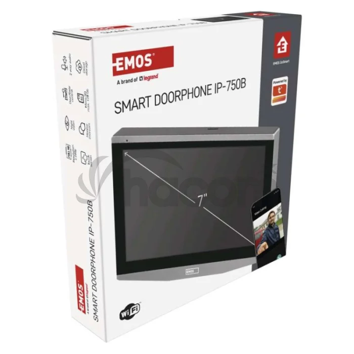 GoSmart Prídavný monitor IP-750B domáceho videovrátnika IP-750A