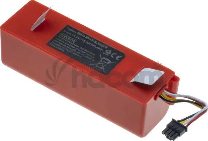 Batéria T6 Power pre Xiaomi Roborock S4, S5, S6, S7, 6000mAh, 86Wh, 8cell, Li-ion