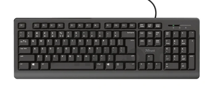 TRUST PRIMO/Drôtová USB/HU layout/Čierna