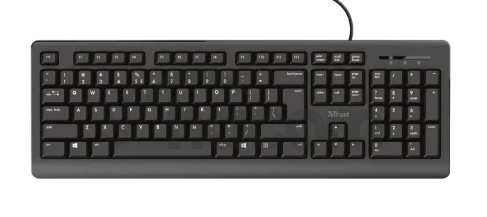 TRUST PRIMO/Drôtová USB/ CZ- SK layout/Čierna