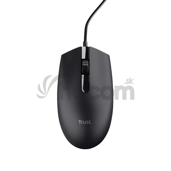Trust TM-101/Kancelárska/Optická/1 200 DPI/Drôtová USB/Čierna