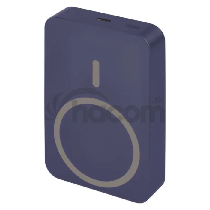 Power bank EMOS WI 1046, 10 000 mAh, 20 W+Wireless, modrá