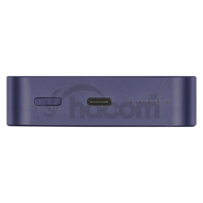 Power bank EMOS WI 1046, 10 000 mAh, 20 W+Wireless, modrá