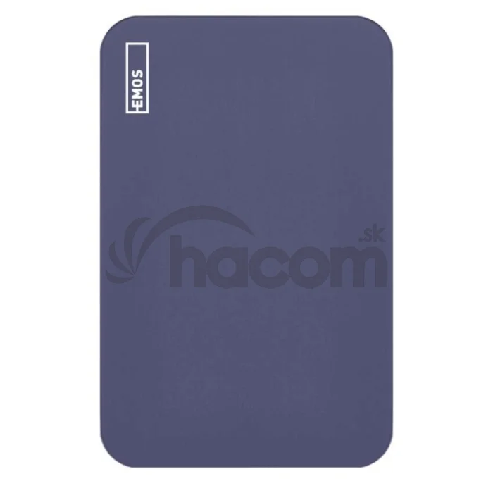 Power bank EMOS WI 1046, 10 000 mAh, 20 W+Wireless, modrá