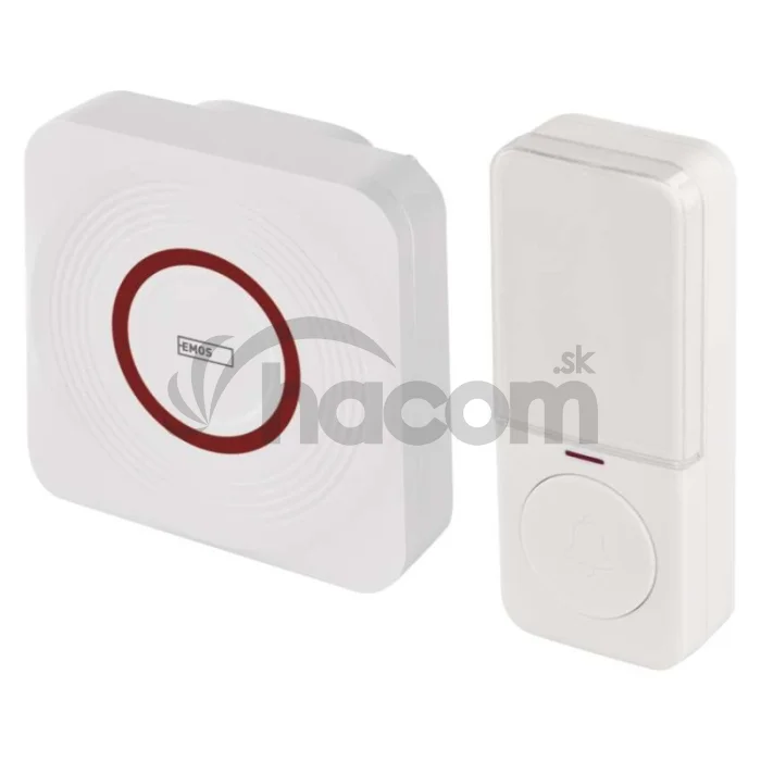GoSmart Domový bezdrôtový zvonček P5735WS do zásuvky s WiFi