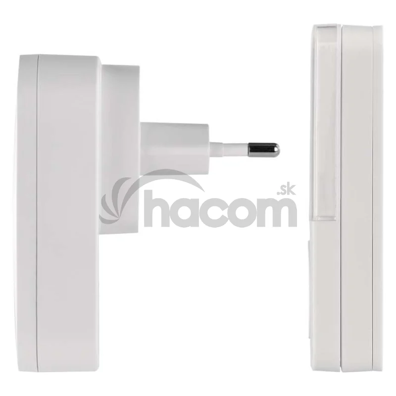 GoSmart Domový bezdrôtový zvonček P5735WS do zásuvky s WiFi