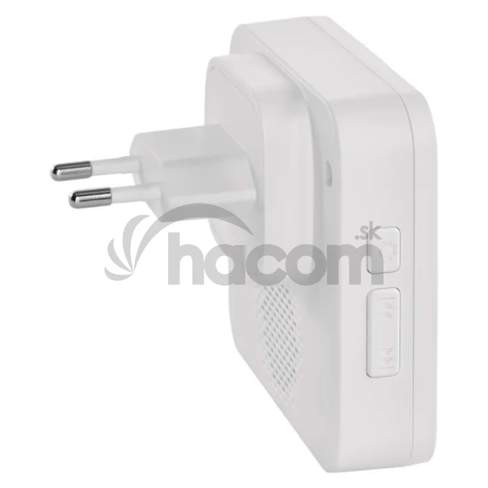 GoSmart Domový bezdrôtový zvonček P5735WS do zásuvky s WiFi