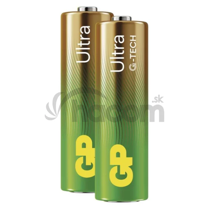 Alkalická batéria GP Ultra LR6 (AA), 2 ks