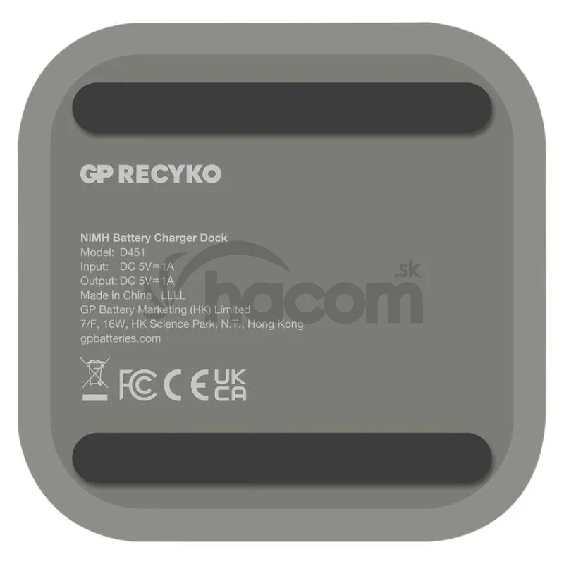 GP nabíjačka batérií B441 + Speed Dock + 4 x AA 2100 mAh