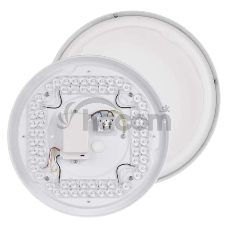 LED prisadené svietidlo RORI kruhové, biele, 17W, CCT