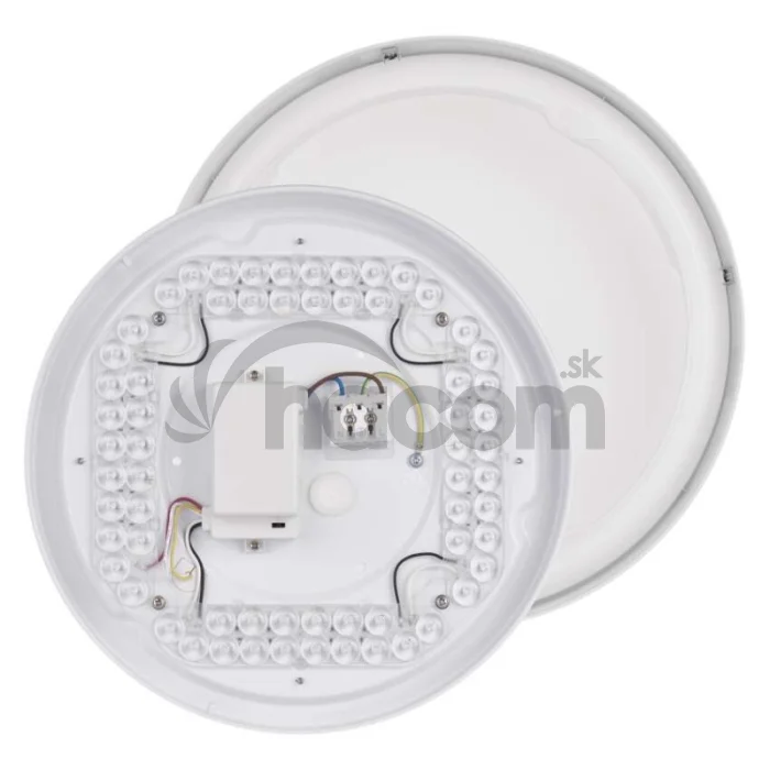 LED prisadené svietidlo RORI kruhové, biele, 17W, CCT