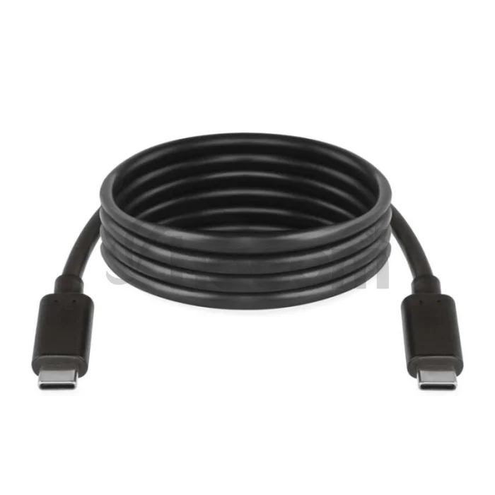 Nabíjací a dátový kábel 2.0 USB-C / USB-C, 1 m, čierny