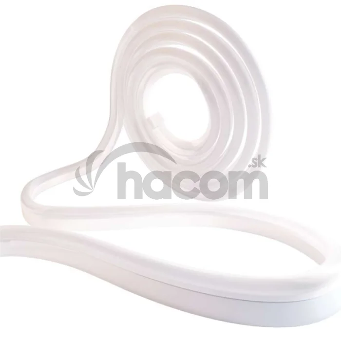 GoSmart Flexibilný LED pásik NEON biely, 3 m, 23 W, RGBIC stmievateľný, WiFi
