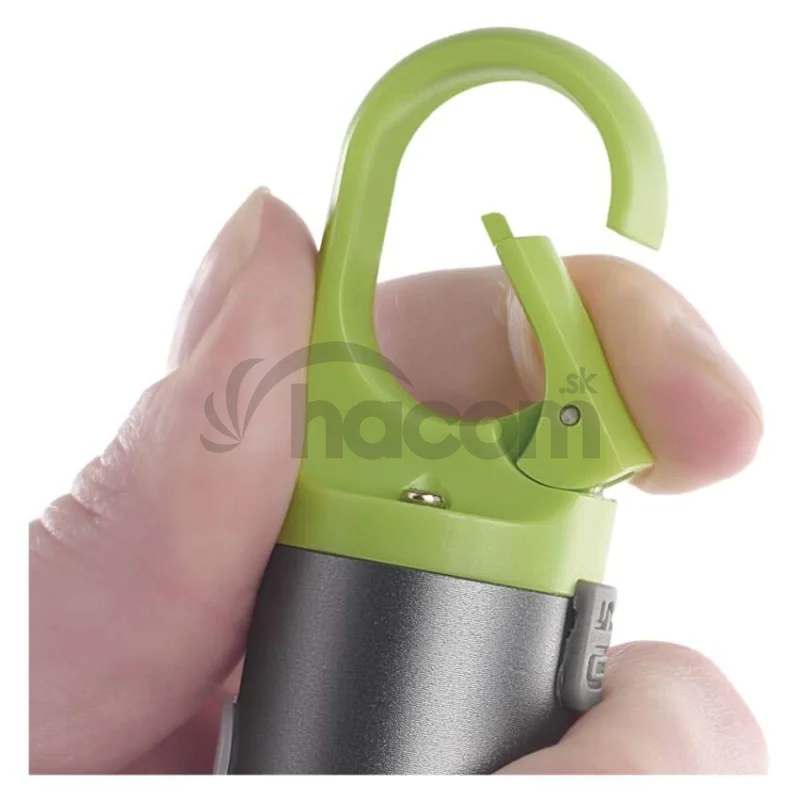 LED nabíjacie ručné kovové svietidlo, 600 lm, 1 200 mAh