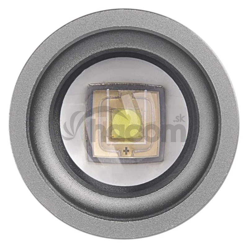 LED nabíjacie ručné kovové svietidlo, 600 lm, 1 200 mAh