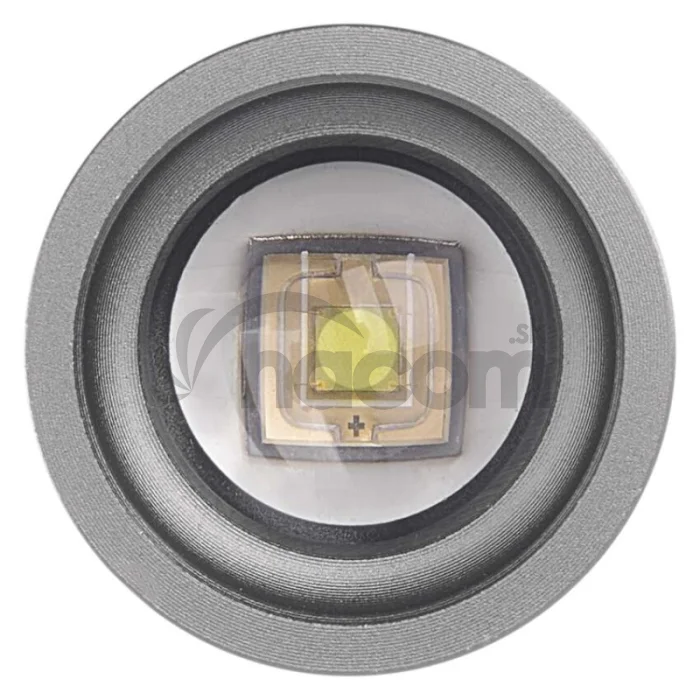 LED nabíjacie ručné kovové svietidlo, 600 lm, 1 200 mAh