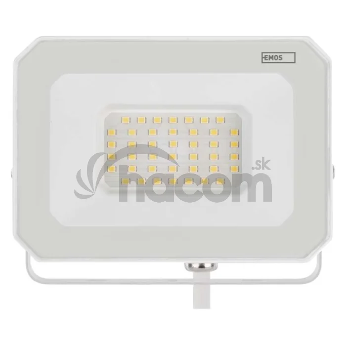 LED reflektor SIMPO 30W, biely, IP65, 3000 lm, neutrálna biela