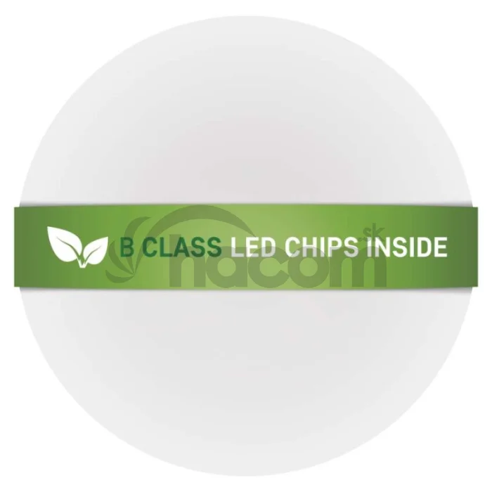 LED stropné svietidlo TIVI, B CLASS, okrúhle biele 5,2W, IP44, Teplá biela