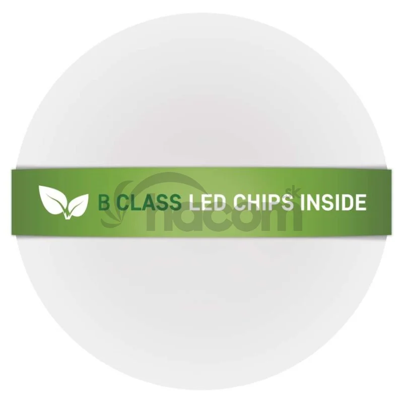 LED stropné svietidlo TIVI, B CLASS, okrúhle biele 12,5W, IP44, Teplá biela