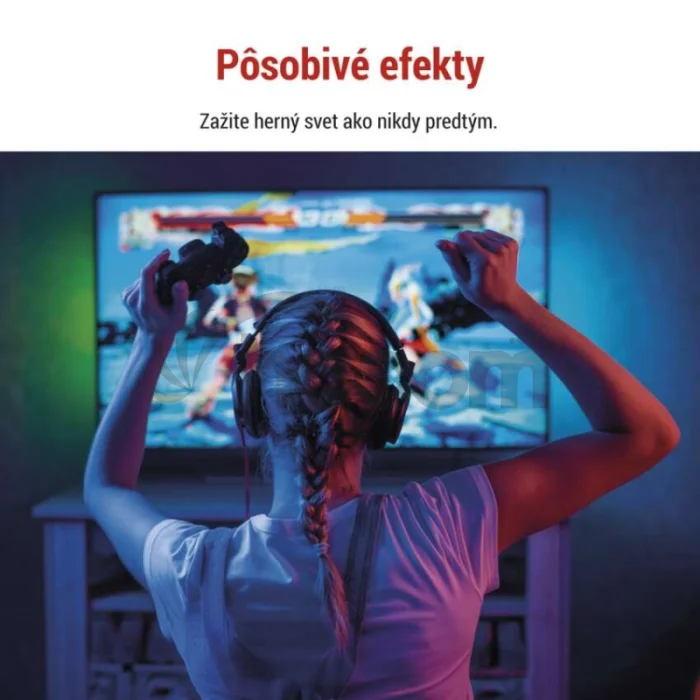 GoSmart Ambientné LED RGB osvetlenie za TV 55“ (139 cm)