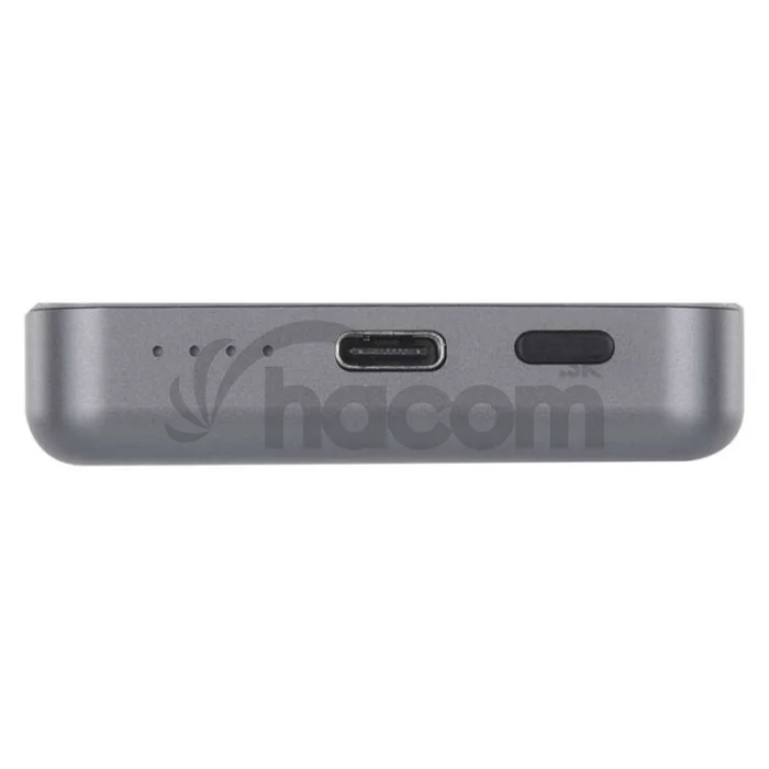 Power bank EMOS WI 522, 5 000 mAh, 20 W+Wireless, šedá
