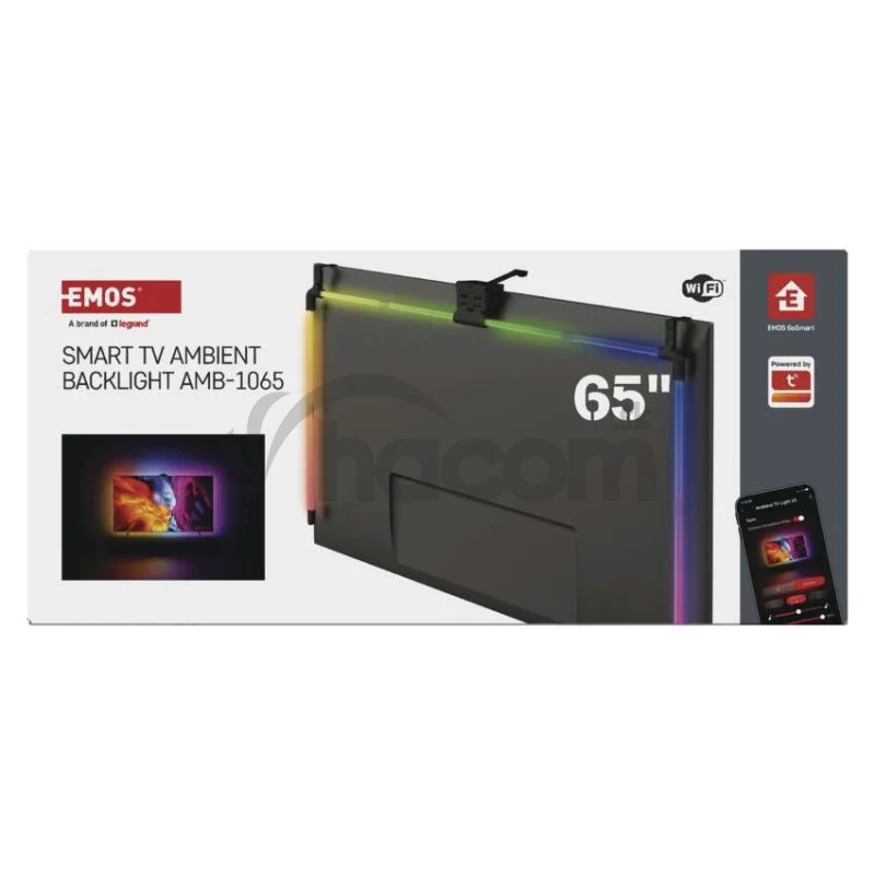 GoSmart Ambientné LED RGB osvetlenie za TV 65“ (164 cm)