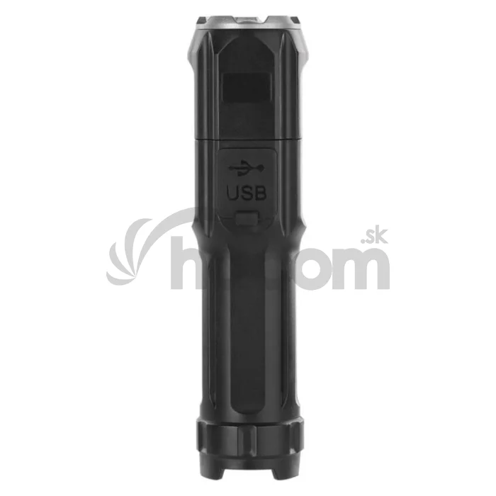 Dobíjacia plastová baterka LED P3214, 150 lm
