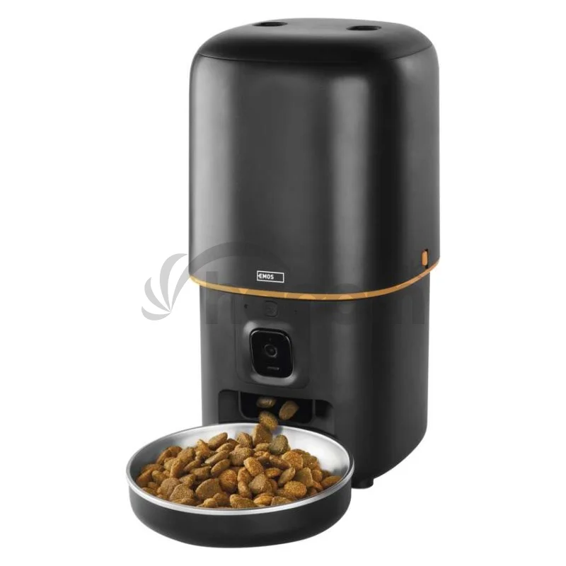 GoSmart dávkovač krmiva Pet Care s kamerou, 4 l, čierny, Wi-Fi