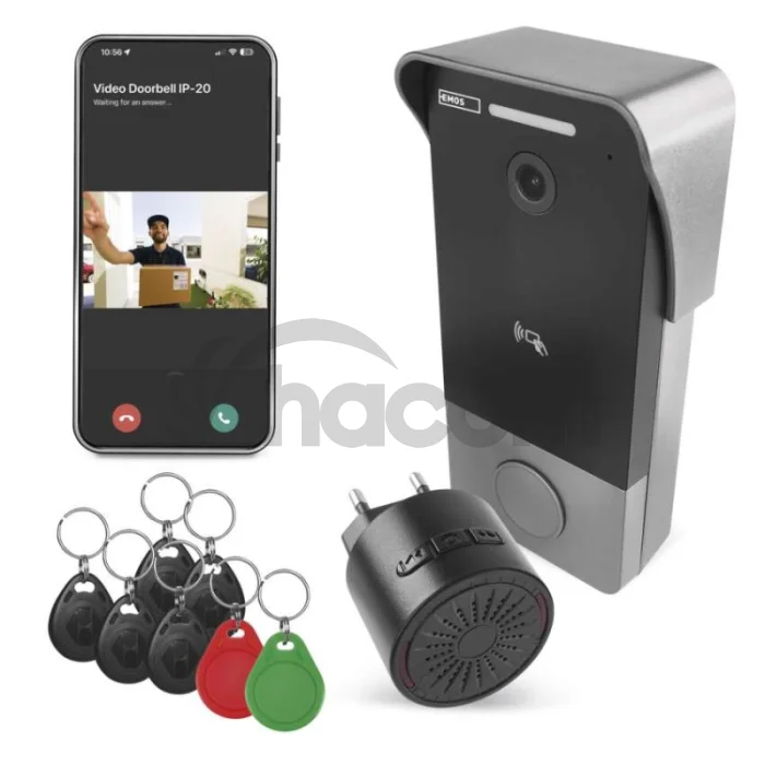 GoSmart videozvonček IP-20PoE