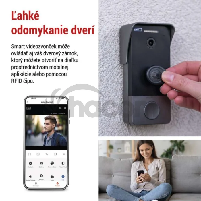 GoSmart videozvonček IP-20PoE