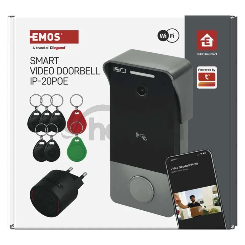 GoSmart videozvonček IP-20PoE