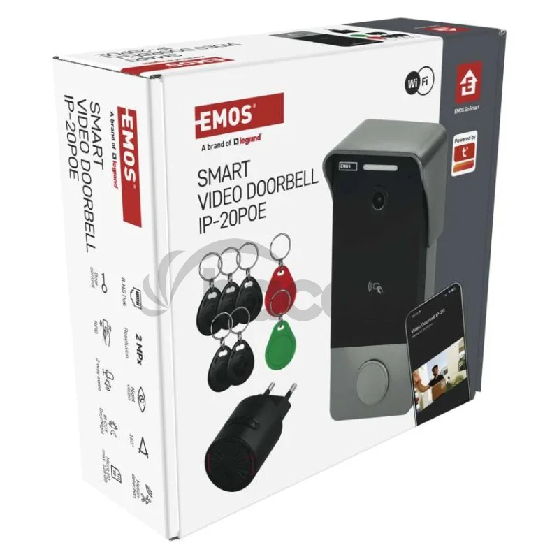 GoSmart videozvonček IP-20PoE