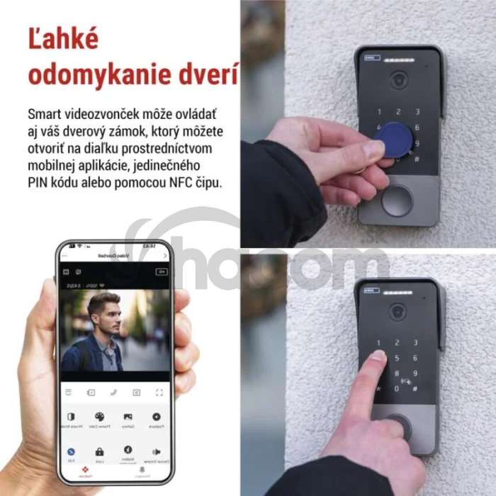 GoSmart videozvonček IP-21PoE
