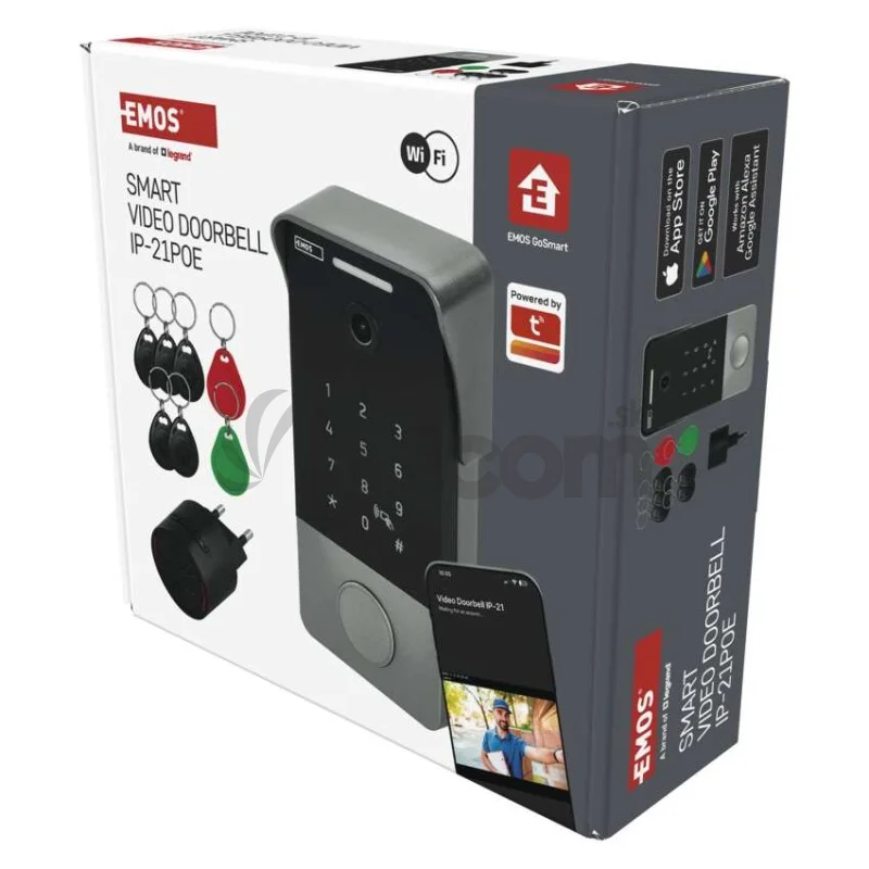 GoSmart videozvonček IP-21PoE