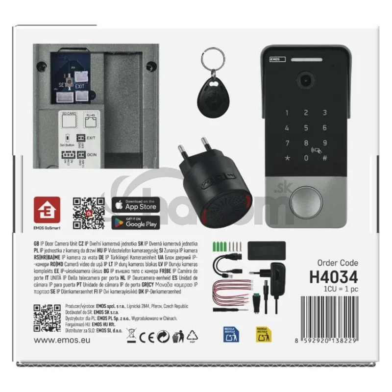 GoSmart videozvonček IP-21PoE