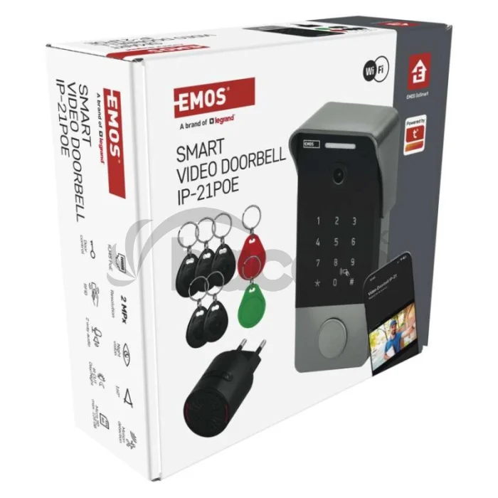 GoSmart videozvonček IP-21PoE
