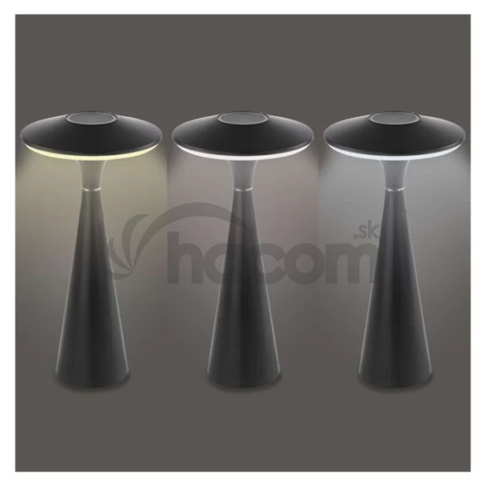 LED stolná lampa JASON, dobíjacia