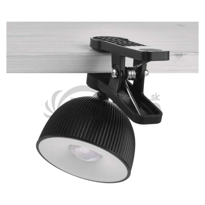 LED stolná lampa SOPHIE, dobíjacia, čierna