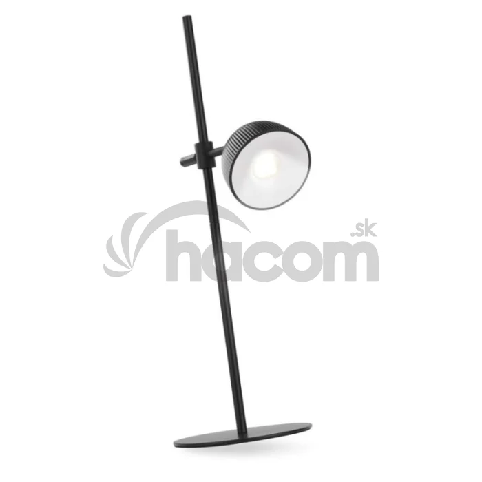 LED stolná lampa SOPHIE, dobíjacia, čierna
