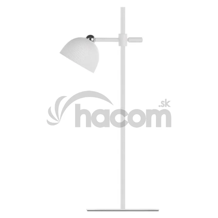 LED stolná lampa SOPHIE, dobíjacia, biela