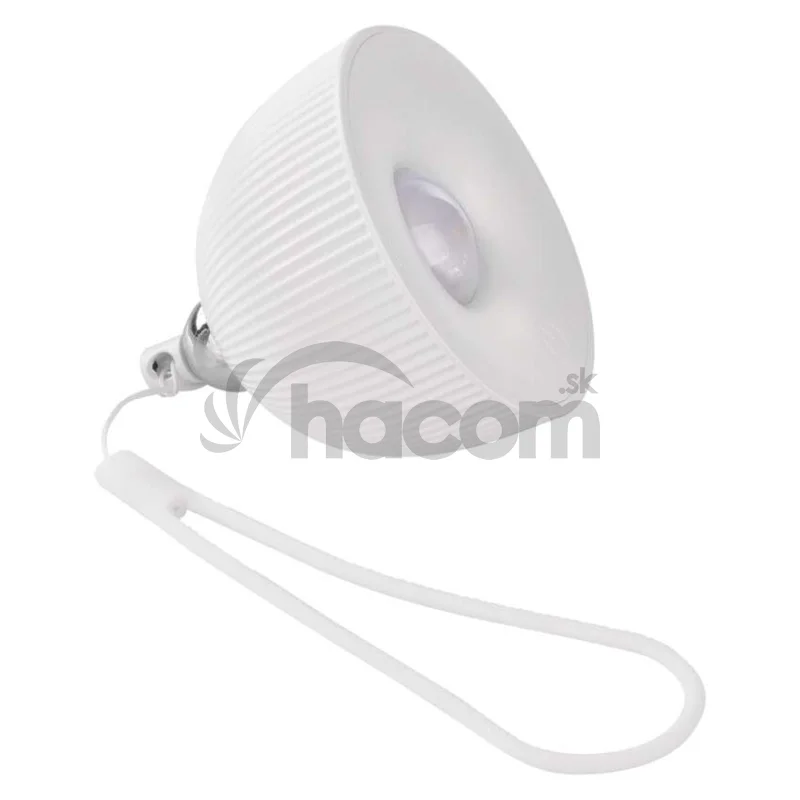 LED stolná lampa SOPHIE, dobíjacia, biela