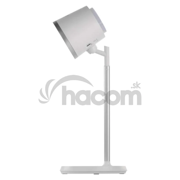 LED stolná lampa ABBIE, dobíjacia, biela