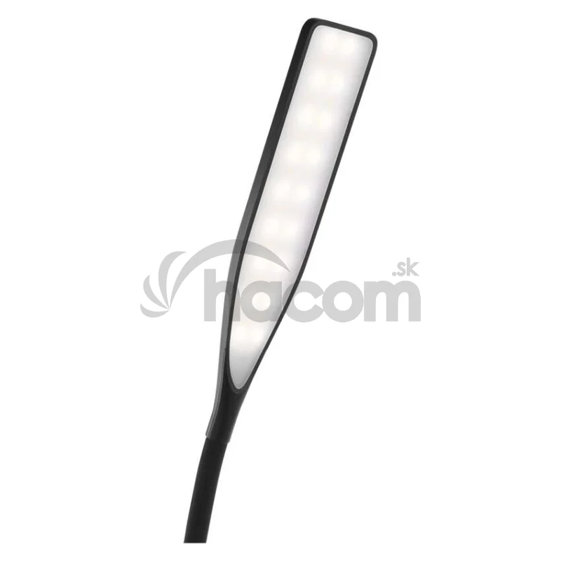 LED stolná lampa OSCAR, čierna